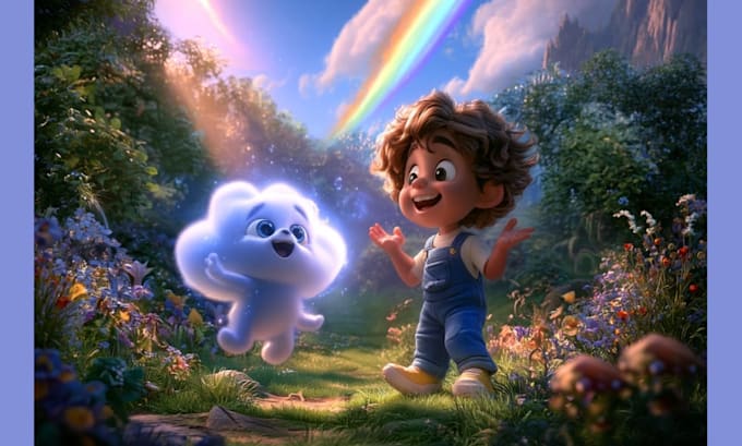 create beautiful ai illustrations for childrens books