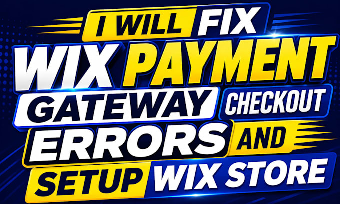 fix wix payment gateway checkout errors and setup wix store