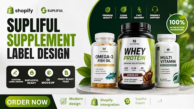 design supliful product label supliful product upload supliful shopify store