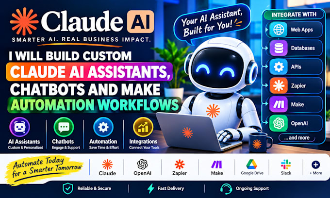 be your claude ai developer for custom web apps and automation
