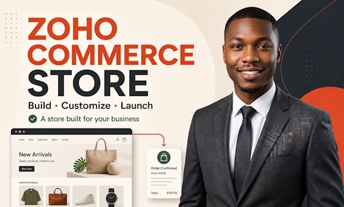 build and customize your zoho commerce online store