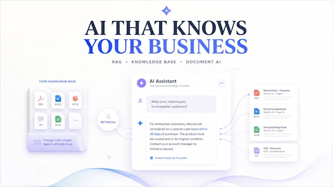 build ai knowledge base rag chatbot with openai document search integration