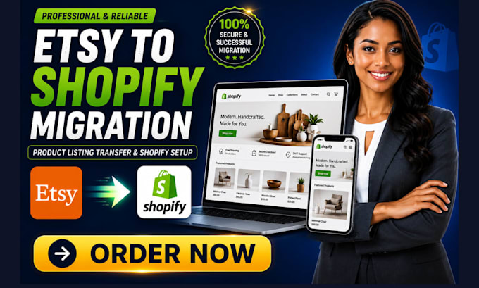 migrate, connect your shopify store with amazon, etsy, ebay, and tiktok shop