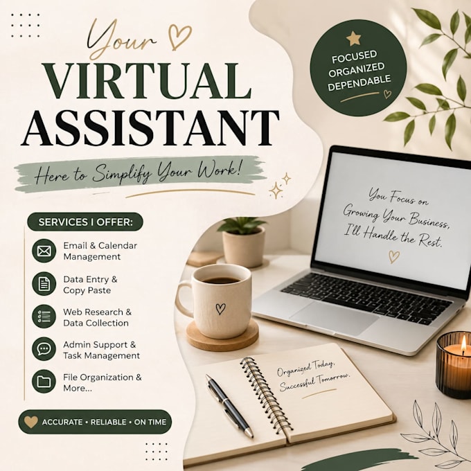 be your virtual assistant for administrative tasks