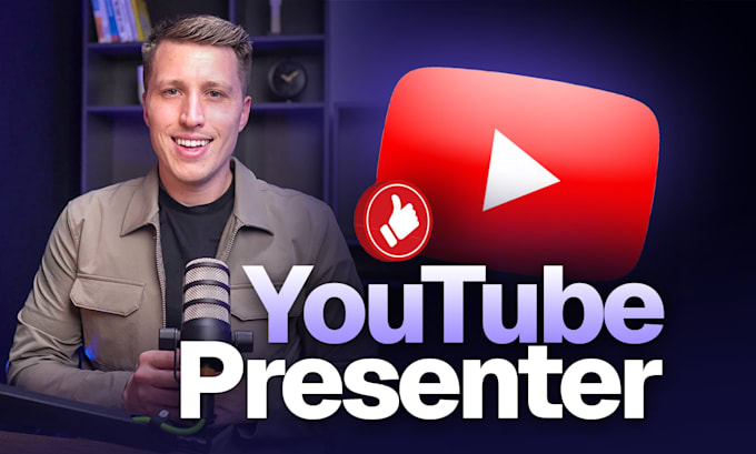be your british youtube video presenter and host