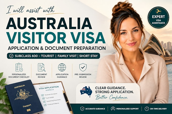 do australia visitor visa application and document preparation