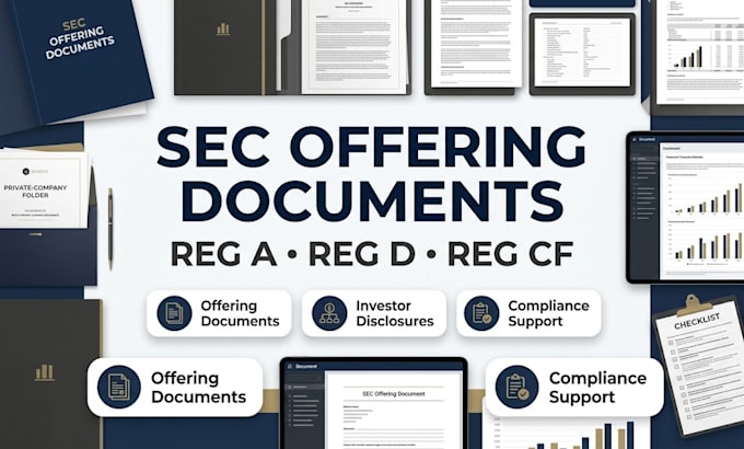 prepare your regulation a, regulation d, or regulation cf offering documents