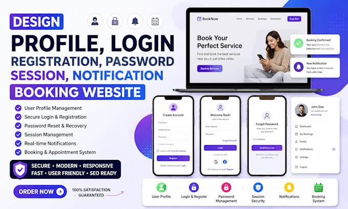 fix wix profile login registration password session notification issues