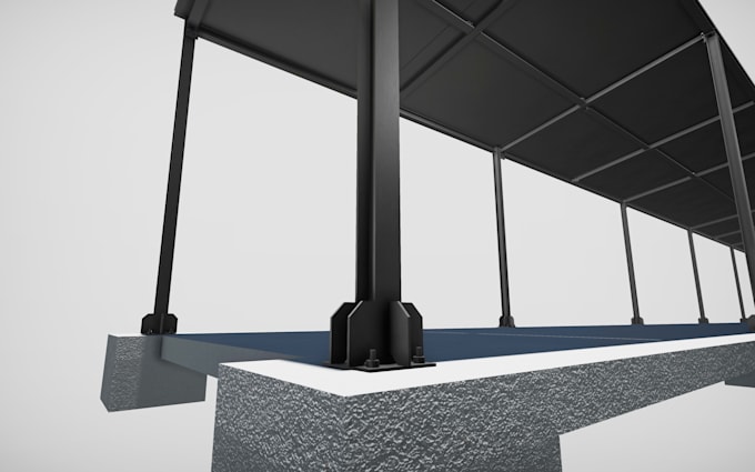 prepare model in tekla structures,blue print project,