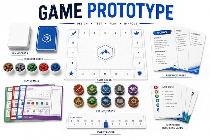 develop board game, board game design card game development