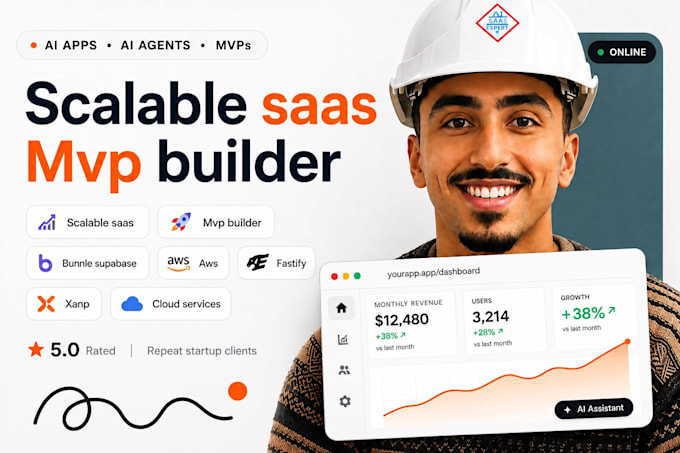 build a scalable saas, scalable map web app with full stack development