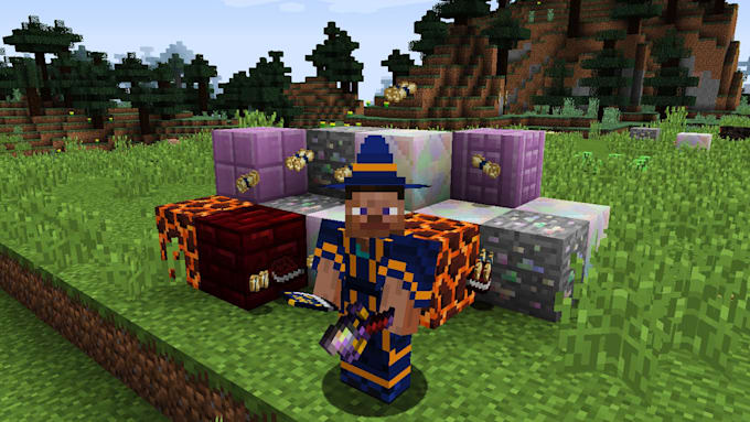 develop minecraft bedrock addon, plugin, custom forge mod, fabric and neforge
