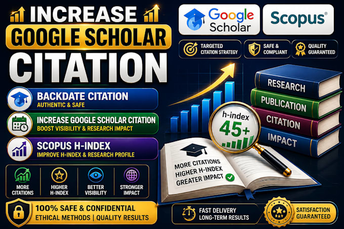 increase google scholar citation,backdate citation,scopus h index