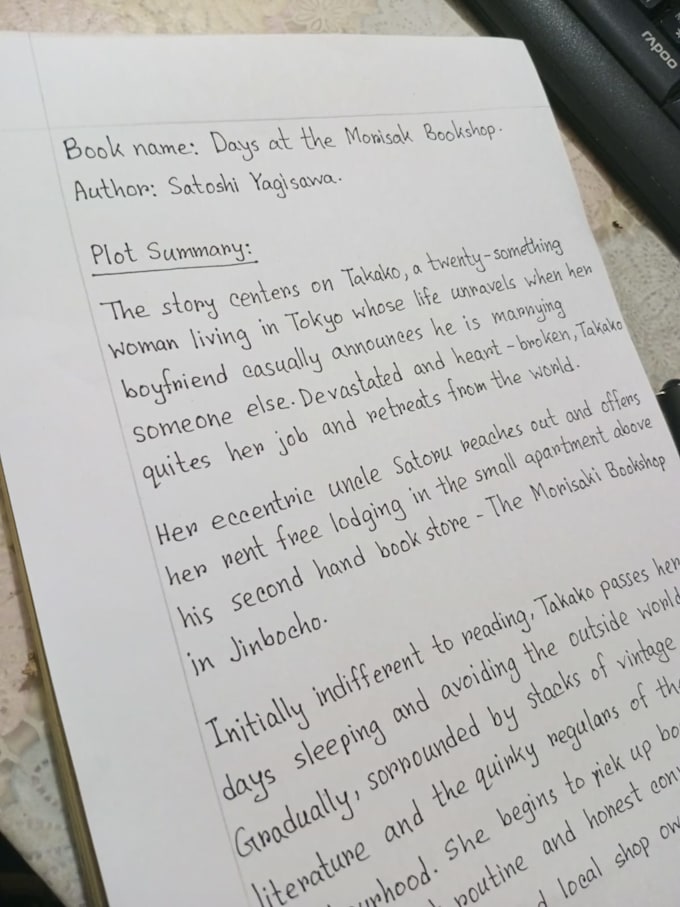 make proper and clean hand written copies