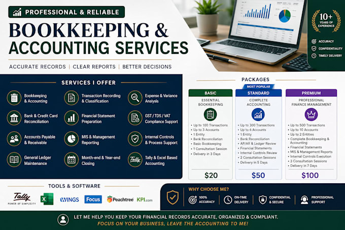 do professional bookkeeping and accounting services