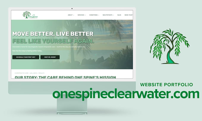 design an avada wordpress business website