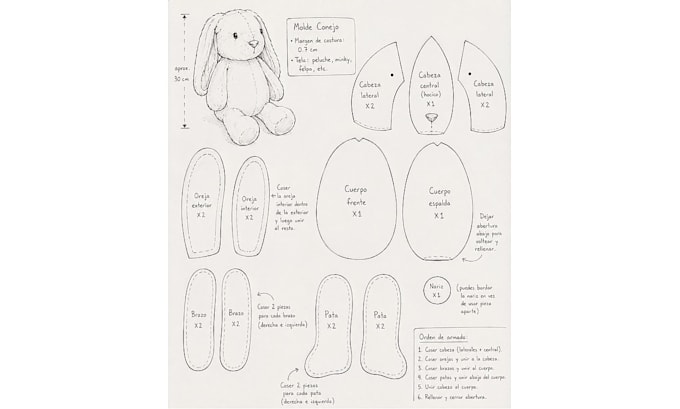 create a custom plush toy reference sheet