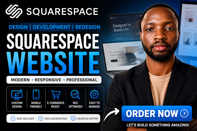develop and customize your squarespace website