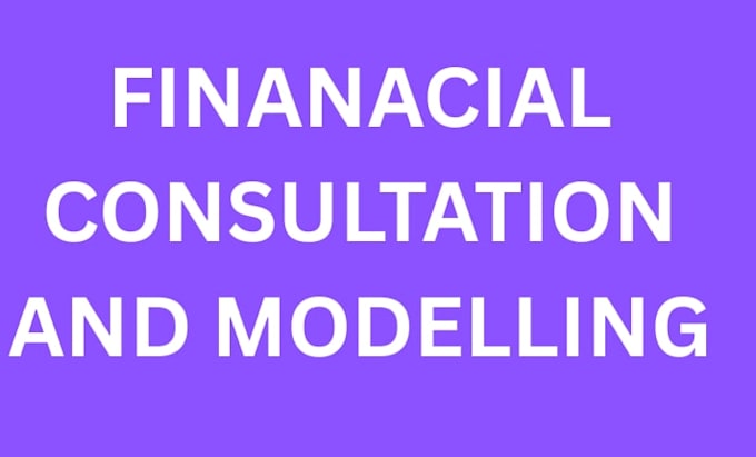do financial consultation and modeling