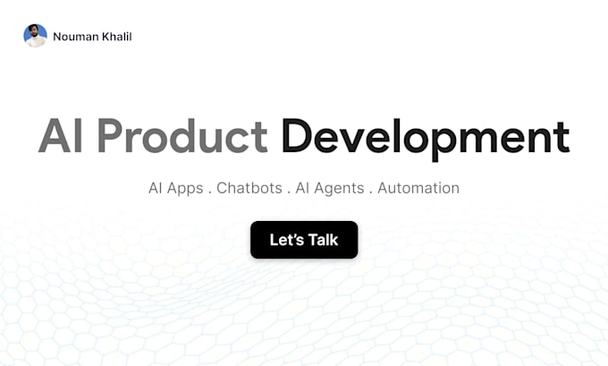 design and develop a custom ai powered application or product