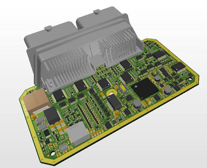 design automotive pcb, can bus, ecu and embedded systems