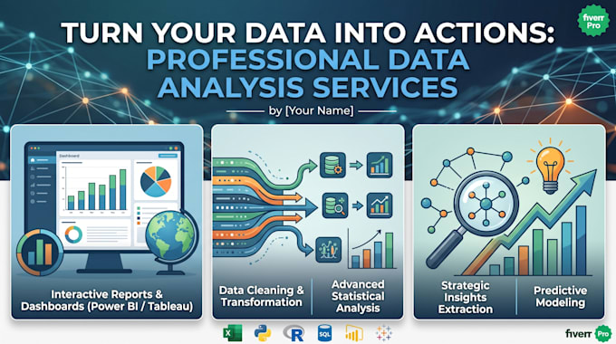 data analysis, derive business insights, and build predictive forecast