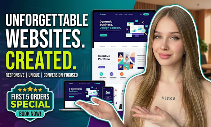 build responsive ai website design and web development
