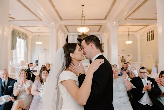 professionally edit your wedding video in cinematic style