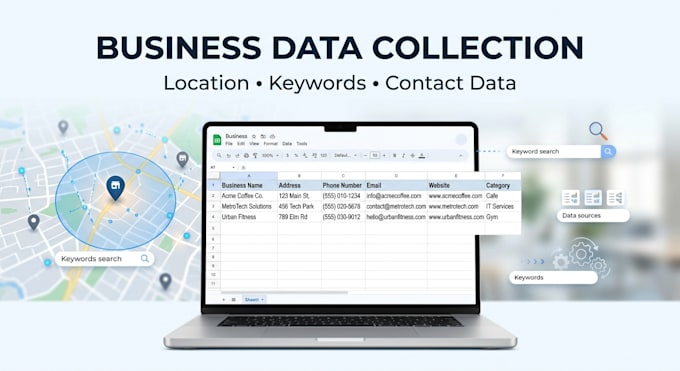 scrape and collect data from websites