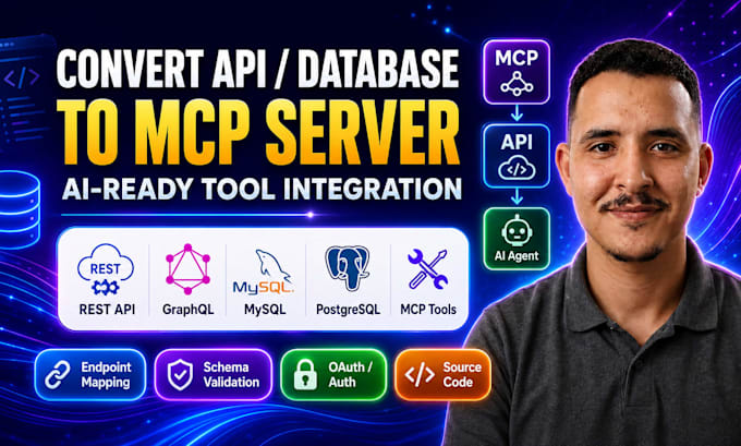convert your API or database into an mcp server