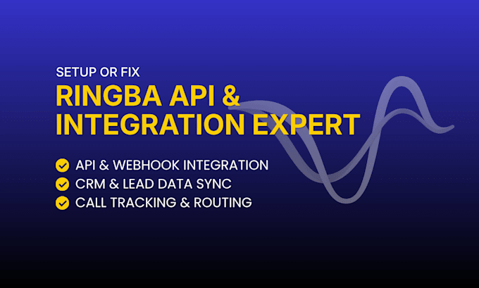 integrate ringba API, call tracking, routing, CRM, webhooks