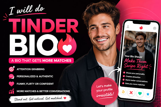 write a catchy and attractive tinder bio that gets more matches