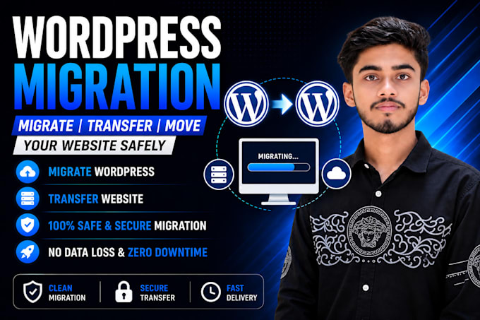 do wordpress migration and transfer your site