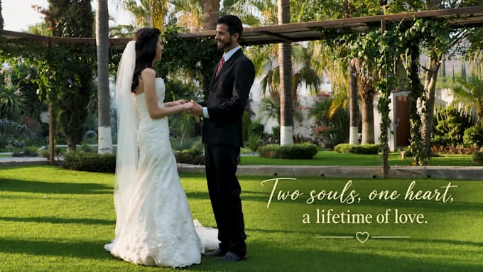 edit your wedding video into a cinematic wedding film