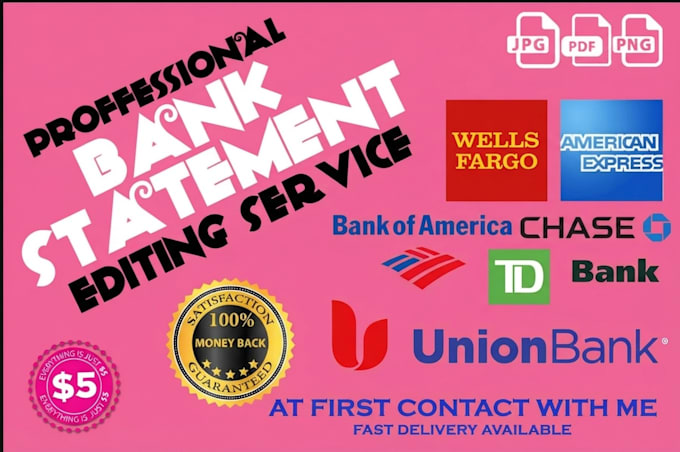 bank statement bank statement bank statement as you need