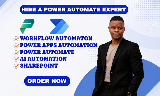 setup power automate, microsoft power apps, power bi, and workflow automation