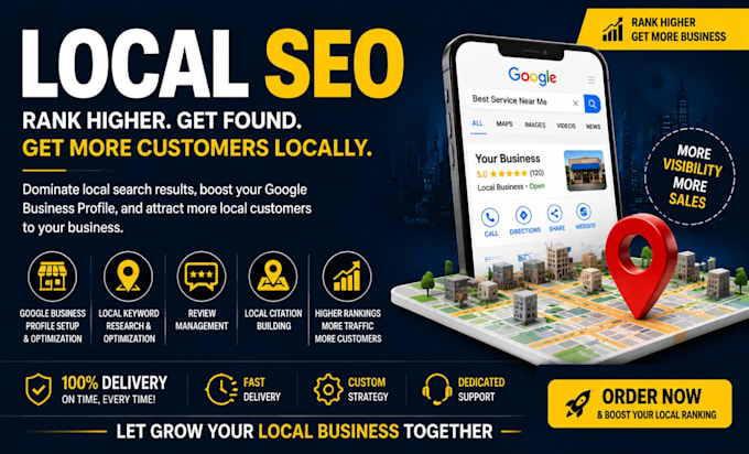 do local SEO and gmb optimization for google maps ranking