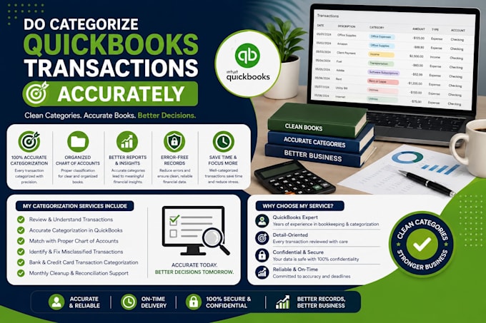 do  categorize quickbooks transactions accurately