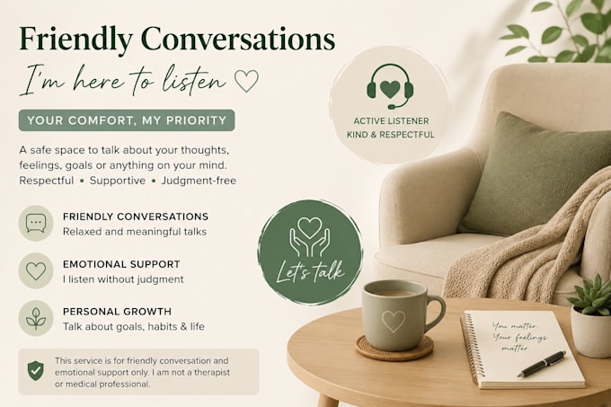 bi  your friendly conversation partner and active listener