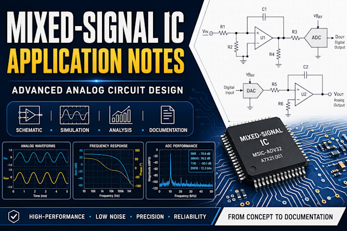 develop electronic mixed signal ic application note analog circuit detailed note
