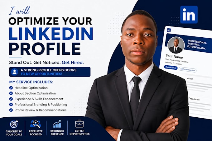 optimize your linkedln profile for recruiters and  career growth