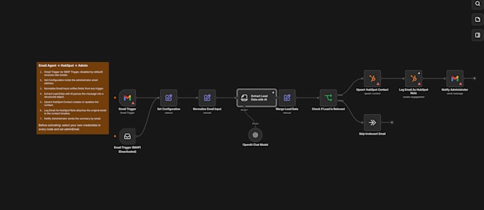 automate email and form data extraction into your CRM