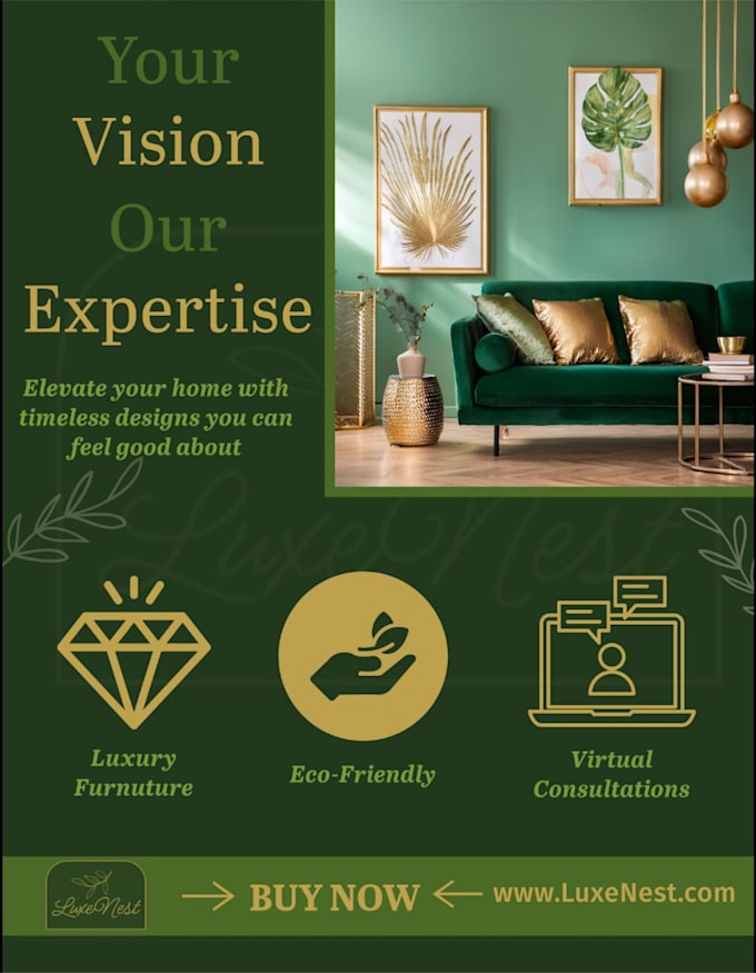 design a digital flyer for your business