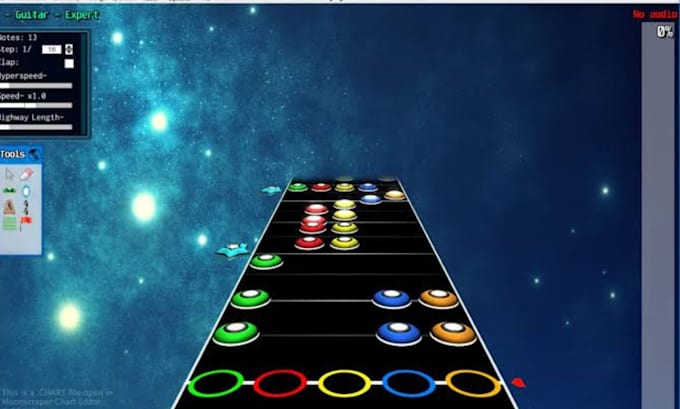 make a custom song chart you like for clone hero, yarg, rock band