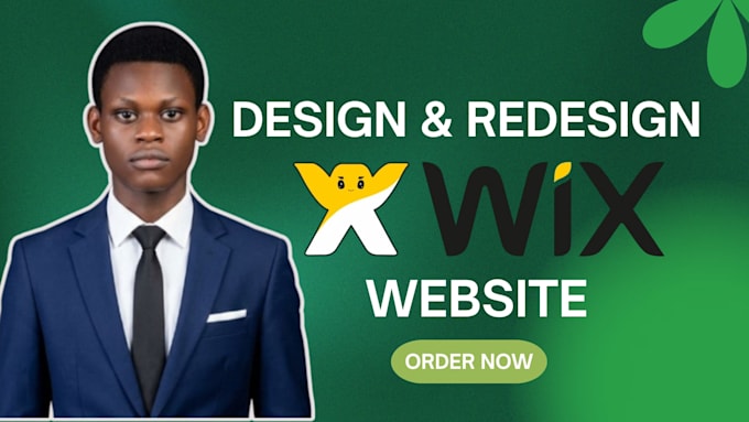 build wix website design, e commerce, wix redesign, wix studio