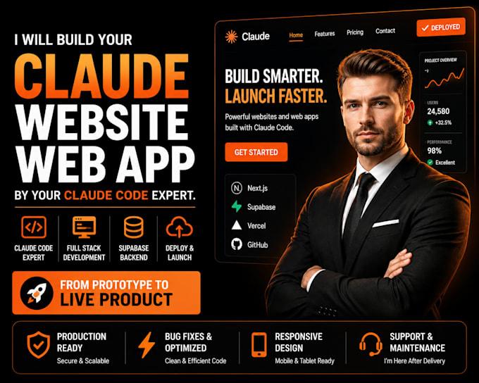 build your claude website, claude web app as your claude code expert