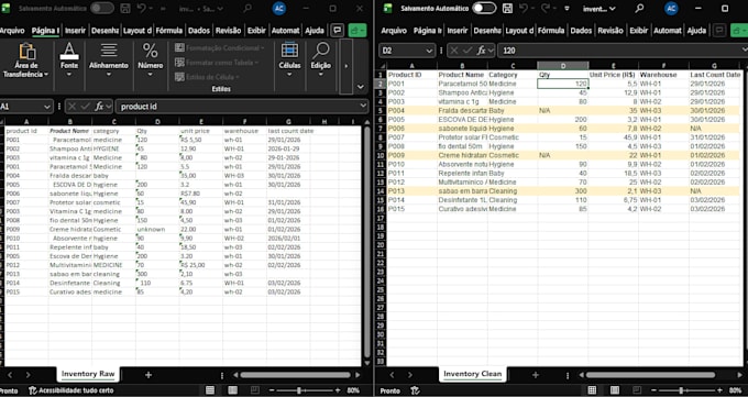 clean and organize your excel spreadsheet