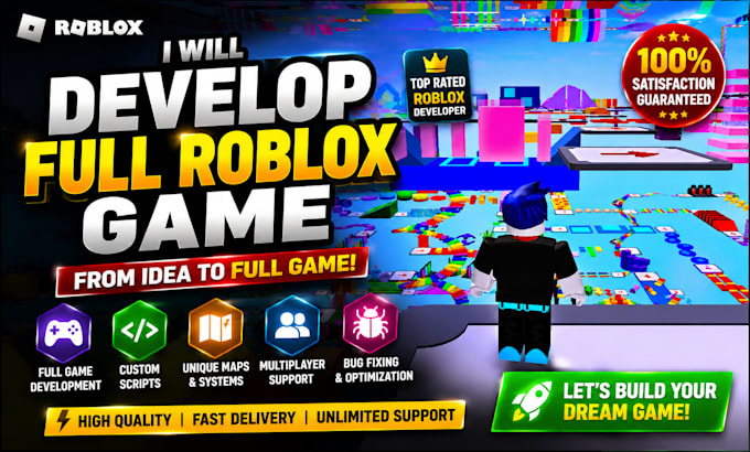 develop full roblox game creation, roblox game developer, build full roblox game