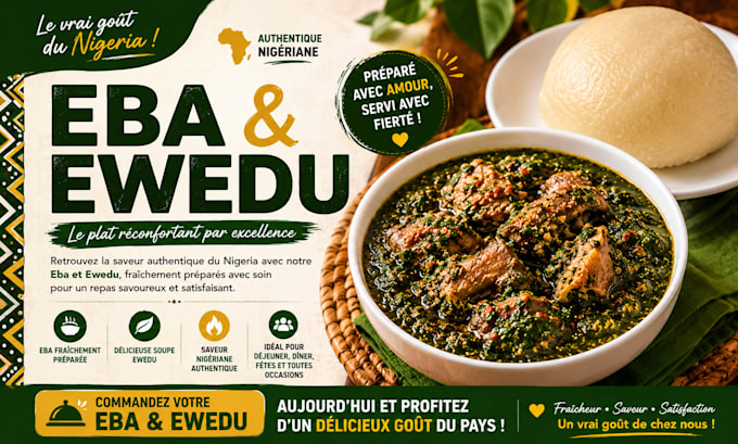 do eba and ewedu for african french
