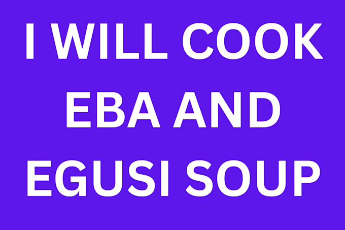 do eba and egusi soup